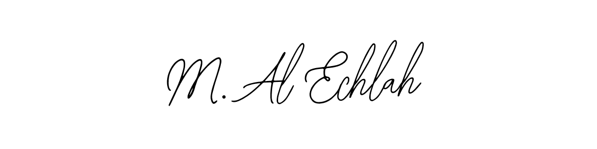 How to Draw M. Al Echlah signature style? Bearetta-2O07w is a latest design signature styles for name M. Al Echlah. M. Al Echlah signature style 12 images and pictures png