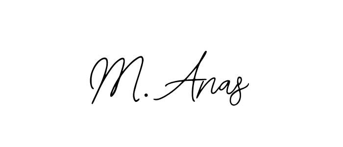 M. Anas stylish signature style. Best Handwritten Sign (Bearetta-2O07w) for my name. Handwritten Signature Collection Ideas for my name M. Anas. M. Anas signature style 12 images and pictures png