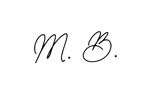 Also we have M. B. name is the best signature style. Create professional handwritten signature collection using Bearetta-2O07w autograph style. M. B. signature style 12 images and pictures png