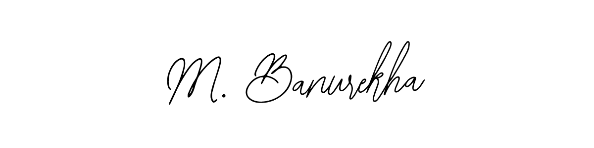 Best and Professional Signature Style for M. Banurekha. Bearetta-2O07w Best Signature Style Collection. M. Banurekha signature style 12 images and pictures png