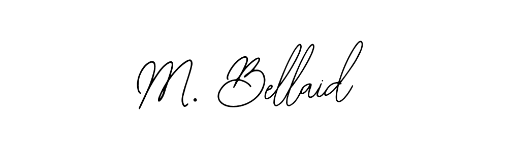 Similarly Bearetta-2O07w is the best handwritten signature design. Signature creator online .You can use it as an online autograph creator for name M. Bellaid. M. Bellaid signature style 12 images and pictures png