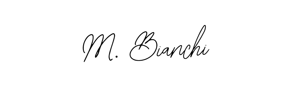 Best and Professional Signature Style for M. Bianchi. Bearetta-2O07w Best Signature Style Collection. M. Bianchi signature style 12 images and pictures png