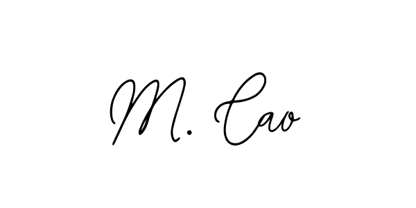 It looks lik you need a new signature style for name M. Cao. Design unique handwritten (Bearetta-2O07w) signature with our free signature maker in just a few clicks. M. Cao signature style 12 images and pictures png