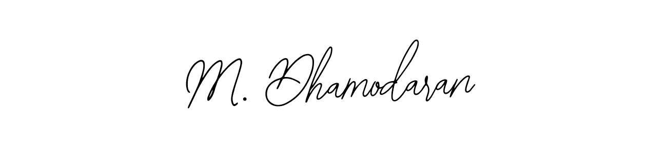 Make a beautiful signature design for name M. Dhamodaran. With this signature (Bearetta-2O07w) style, you can create a handwritten signature for free. M. Dhamodaran signature style 12 images and pictures png