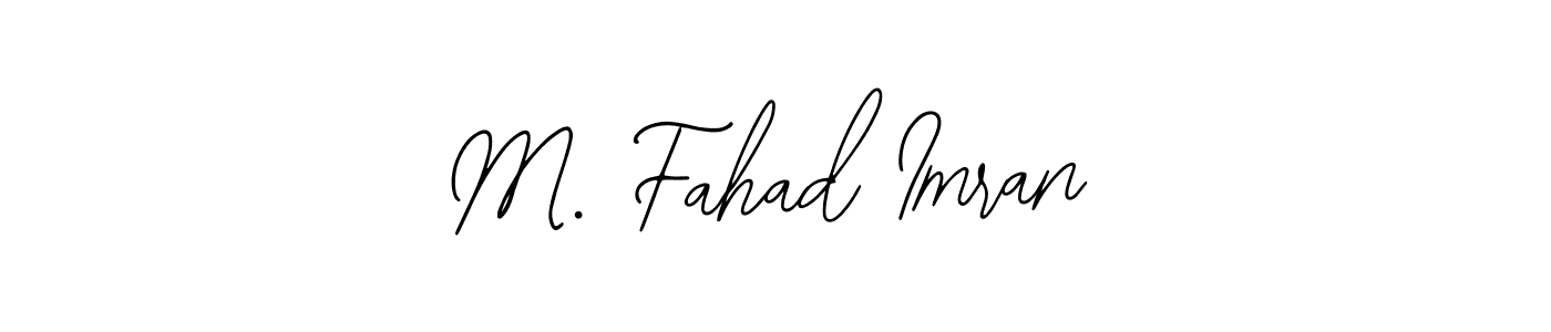 if you are searching for the best signature style for your name M. Fahad Imran. so please give up your signature search. here we have designed multiple signature styles  using Bearetta-2O07w. M. Fahad Imran signature style 12 images and pictures png