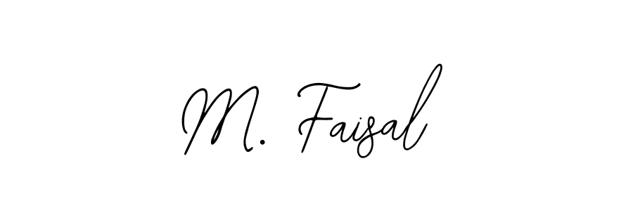 Make a short M. Faisal signature style. Manage your documents anywhere anytime using Bearetta-2O07w. Create and add eSignatures, submit forms, share and send files easily. M. Faisal signature style 12 images and pictures png