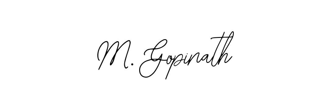 This is the best signature style for the M. Gopinath name. Also you like these signature font (Bearetta-2O07w). Mix name signature. M. Gopinath signature style 12 images and pictures png