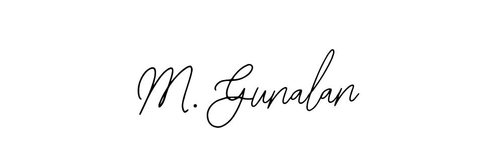 This is the best signature style for the M. Gunalan name. Also you like these signature font (Bearetta-2O07w). Mix name signature. M. Gunalan signature style 12 images and pictures png