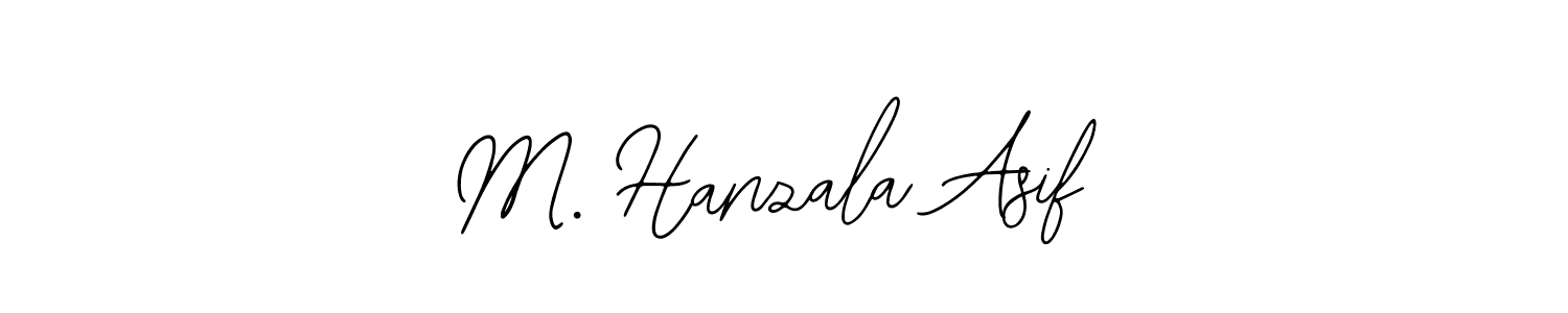 How to Draw M. Hanzala Asif signature style? Bearetta-2O07w is a latest design signature styles for name M. Hanzala Asif. M. Hanzala Asif signature style 12 images and pictures png