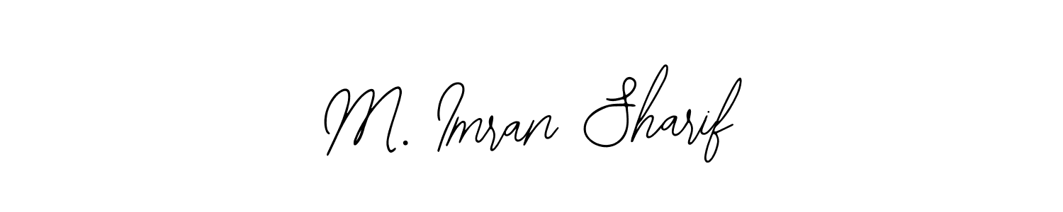 if you are searching for the best signature style for your name M. Imran Sharif. so please give up your signature search. here we have designed multiple signature styles  using Bearetta-2O07w. M. Imran Sharif signature style 12 images and pictures png