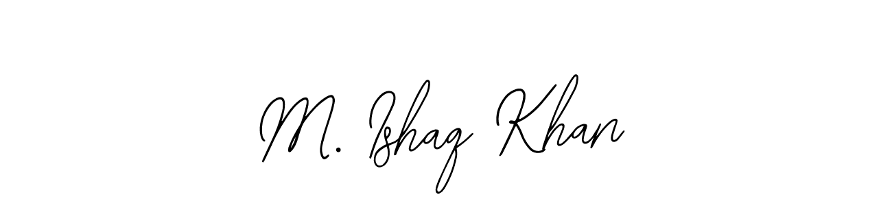 Make a beautiful signature design for name M. Ishaq Khan. Use this online signature maker to create a handwritten signature for free. M. Ishaq Khan signature style 12 images and pictures png