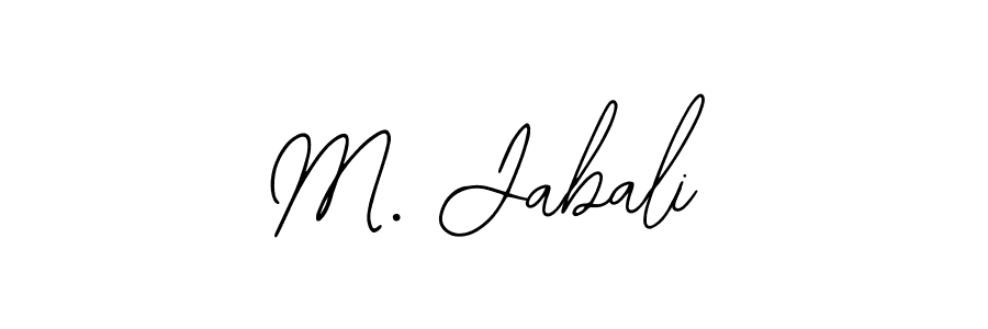 Best and Professional Signature Style for M. Jabali. Bearetta-2O07w Best Signature Style Collection. M. Jabali signature style 12 images and pictures png