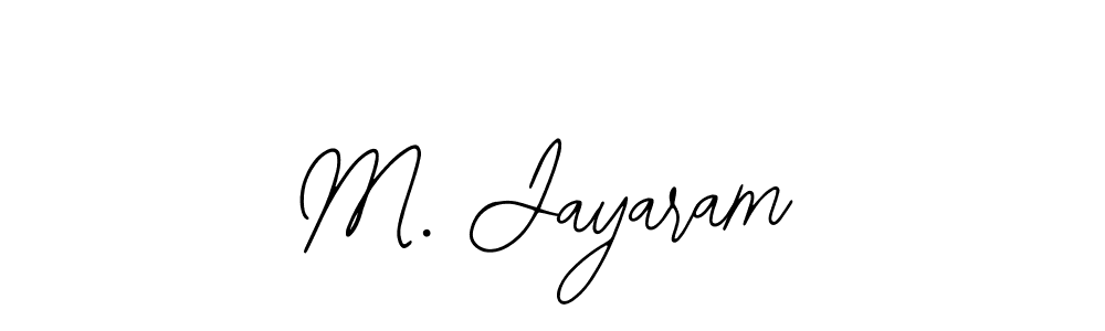 Make a beautiful signature design for name M. Jayaram. With this signature (Bearetta-2O07w) style, you can create a handwritten signature for free. M. Jayaram signature style 12 images and pictures png