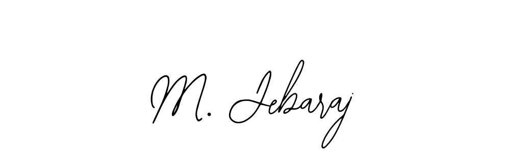 M. Jebaraj stylish signature style. Best Handwritten Sign (Bearetta-2O07w) for my name. Handwritten Signature Collection Ideas for my name M. Jebaraj. M. Jebaraj signature style 12 images and pictures png