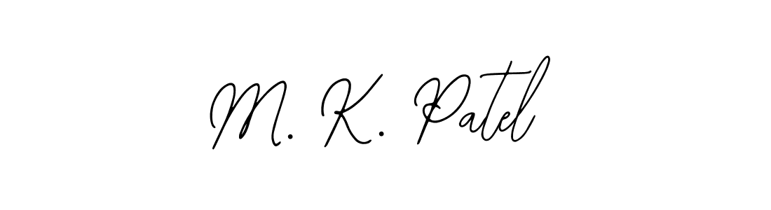 Make a beautiful signature design for name M. K. Patel. Use this online signature maker to create a handwritten signature for free. M. K. Patel signature style 12 images and pictures png