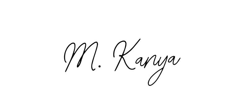 How to make M. Kanya name signature. Use Bearetta-2O07w style for creating short signs online. This is the latest handwritten sign. M. Kanya signature style 12 images and pictures png