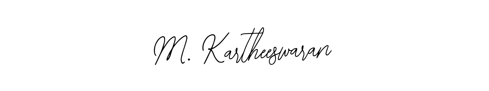 This is the best signature style for the M. Kartheeswaran name. Also you like these signature font (Bearetta-2O07w). Mix name signature. M. Kartheeswaran signature style 12 images and pictures png