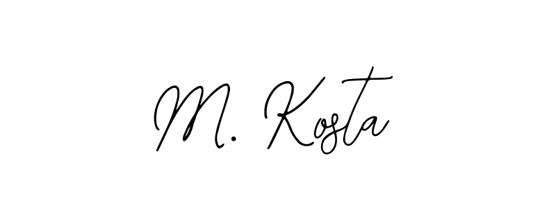 Once you've used our free online signature maker to create your best signature Bearetta-2O07w style, it's time to enjoy all of the benefits that M. Kosta name signing documents. M. Kosta signature style 12 images and pictures png