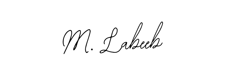 Check out images of Autograph of M. Labeeb name. Actor M. Labeeb Signature Style. Bearetta-2O07w is a professional sign style online. M. Labeeb signature style 12 images and pictures png