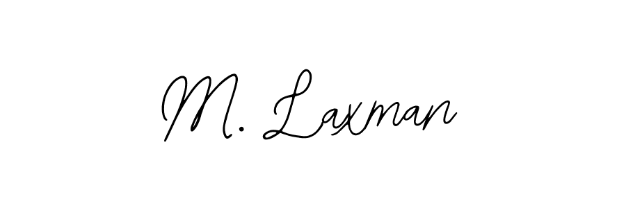 M. Laxman stylish signature style. Best Handwritten Sign (Bearetta-2O07w) for my name. Handwritten Signature Collection Ideas for my name M. Laxman. M. Laxman signature style 12 images and pictures png