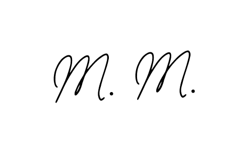 Make a beautiful signature design for name M. M.. With this signature (Bearetta-2O07w) style, you can create a handwritten signature for free. M. M. signature style 12 images and pictures png