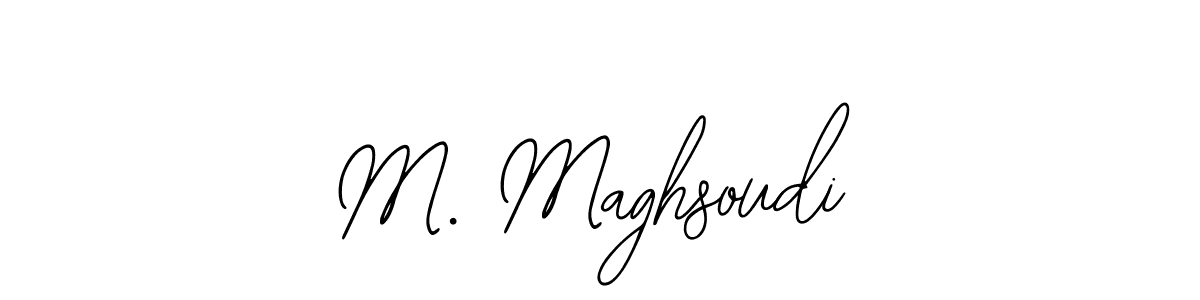 M. Maghsoudi stylish signature style. Best Handwritten Sign (Bearetta-2O07w) for my name. Handwritten Signature Collection Ideas for my name M. Maghsoudi. M. Maghsoudi signature style 12 images and pictures png