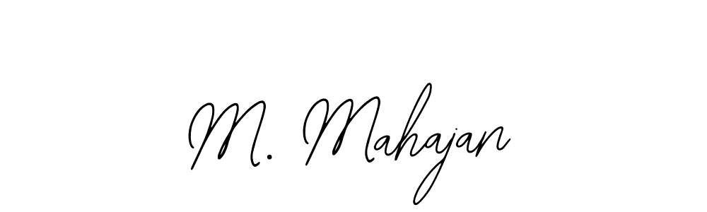 Similarly Bearetta-2O07w is the best handwritten signature design. Signature creator online .You can use it as an online autograph creator for name M. Mahajan. M. Mahajan signature style 12 images and pictures png