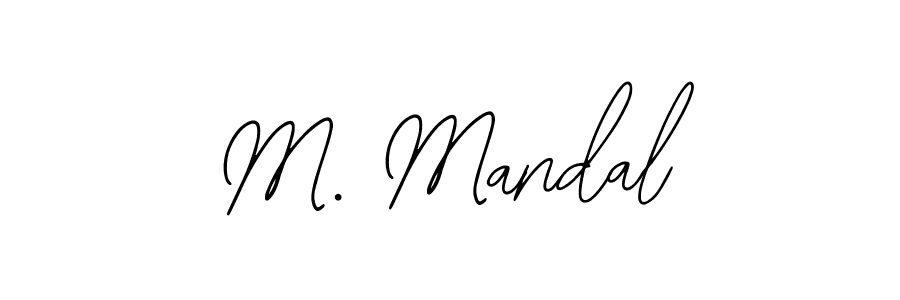 You can use this online signature creator to create a handwritten signature for the name M. Mandal. This is the best online autograph maker. M. Mandal signature style 12 images and pictures png