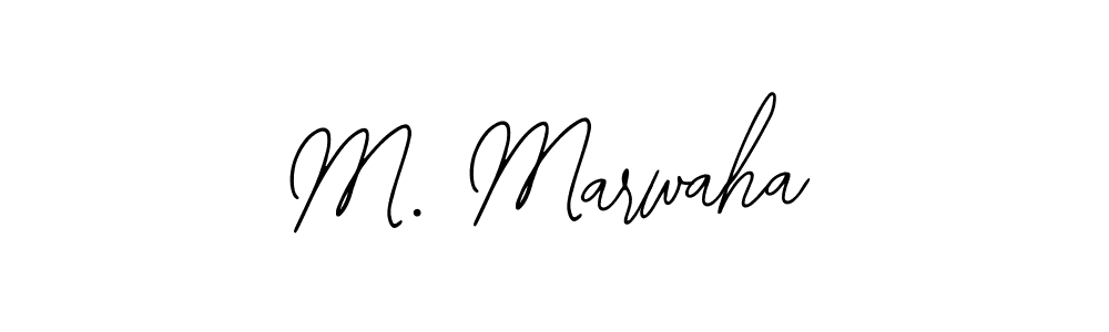 Best and Professional Signature Style for M. Marwaha. Bearetta-2O07w Best Signature Style Collection. M. Marwaha signature style 12 images and pictures png