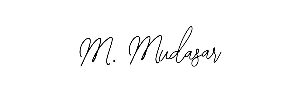 Create a beautiful signature design for name M. Mudasar. With this signature (Bearetta-2O07w) fonts, you can make a handwritten signature for free. M. Mudasar signature style 12 images and pictures png