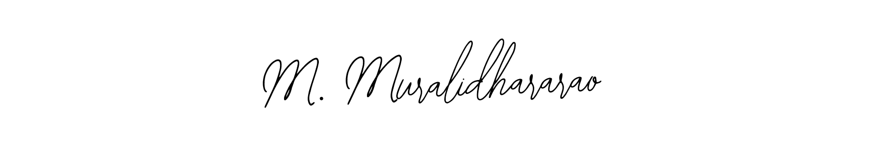 Also You can easily find your signature by using the search form. We will create M. Muralidhararao name handwritten signature images for you free of cost using Bearetta-2O07w sign style. M. Muralidhararao signature style 12 images and pictures png