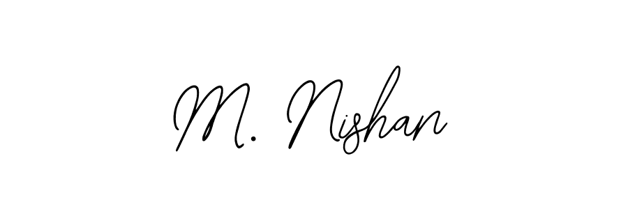 Check out images of Autograph of M. Nishan name. Actor M. Nishan Signature Style. Bearetta-2O07w is a professional sign style online. M. Nishan signature style 12 images and pictures png