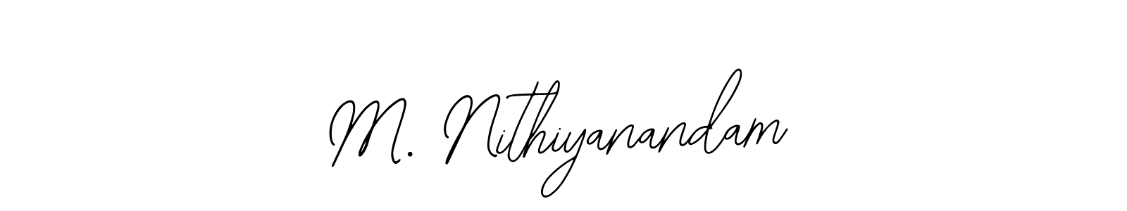 M. Nithiyanandam stylish signature style. Best Handwritten Sign (Bearetta-2O07w) for my name. Handwritten Signature Collection Ideas for my name M. Nithiyanandam. M. Nithiyanandam signature style 12 images and pictures png