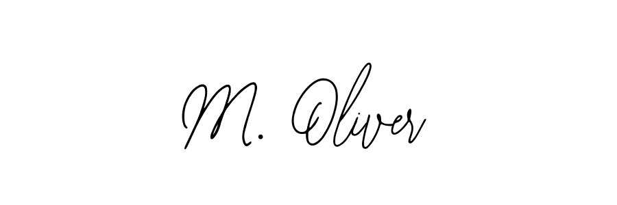 The best way (Bearetta-2O07w) to make a short signature is to pick only two or three words in your name. The name M. Oliver include a total of six letters. For converting this name. M. Oliver signature style 12 images and pictures png