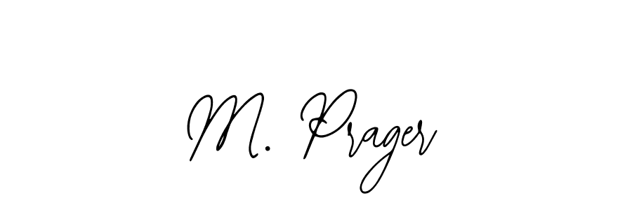 Design your own signature with our free online signature maker. With this signature software, you can create a handwritten (Bearetta-2O07w) signature for name M. Prager. M. Prager signature style 12 images and pictures png