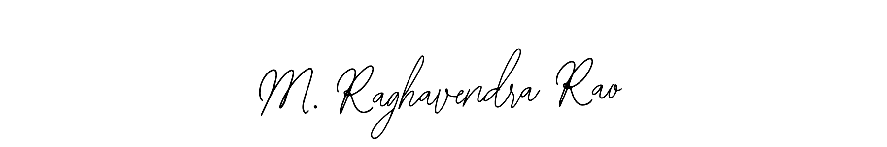 You should practise on your own different ways (Bearetta-2O07w) to write your name (M. Raghavendra Rao) in signature. don't let someone else do it for you. M. Raghavendra Rao signature style 12 images and pictures png