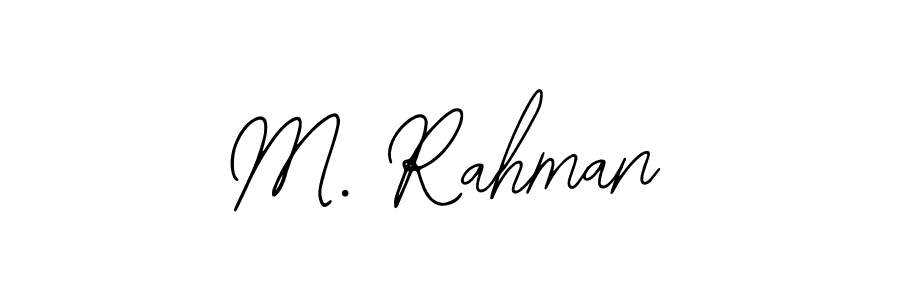 Make a short M. Rahman signature style. Manage your documents anywhere anytime using Bearetta-2O07w. Create and add eSignatures, submit forms, share and send files easily. M. Rahman signature style 12 images and pictures png