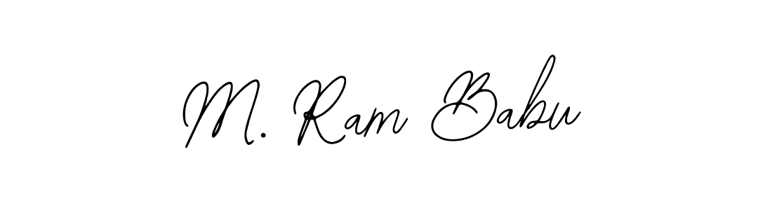 How to make M. Ram Babu signature? Bearetta-2O07w is a professional autograph style. Create handwritten signature for M. Ram Babu name. M. Ram Babu signature style 12 images and pictures png