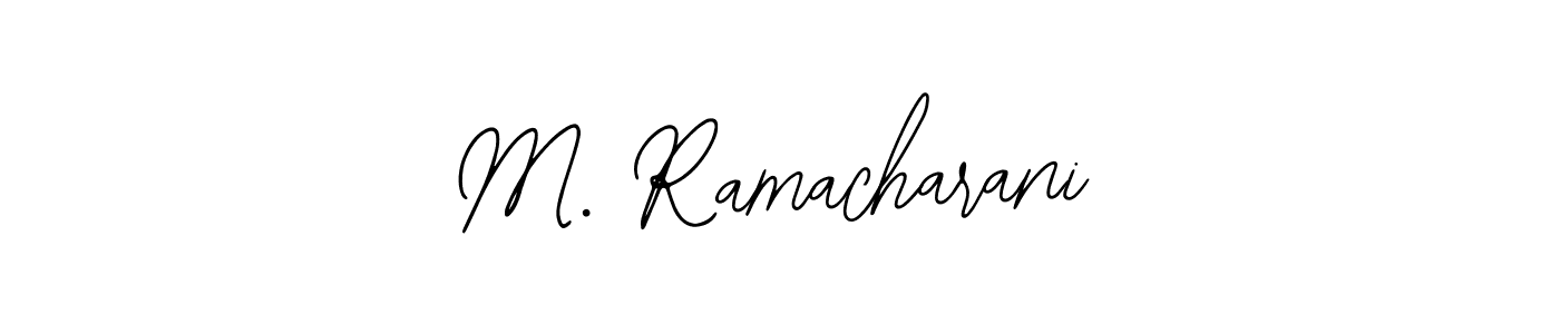 Make a short M. Ramacharani signature style. Manage your documents anywhere anytime using Bearetta-2O07w. Create and add eSignatures, submit forms, share and send files easily. M. Ramacharani signature style 12 images and pictures png