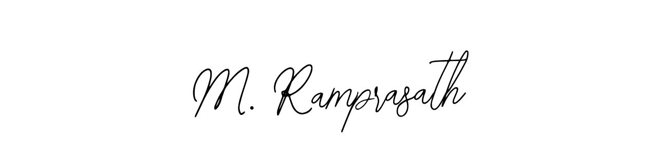 How to Draw M. Ramprasath signature style? Bearetta-2O07w is a latest design signature styles for name M. Ramprasath. M. Ramprasath signature style 12 images and pictures png