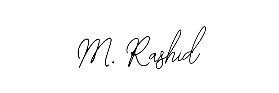 See photos of M. Rashid official signature by Spectra . Check more albums & portfolios. Read reviews & check more about Bearetta-2O07w font. M. Rashid signature style 12 images and pictures png
