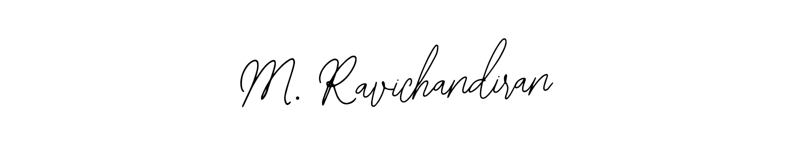 Use a signature maker to create a handwritten signature online. With this signature software, you can design (Bearetta-2O07w) your own signature for name M. Ravichandiran. M. Ravichandiran signature style 12 images and pictures png