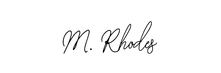 This is the best signature style for the M. Rhodes name. Also you like these signature font (Bearetta-2O07w). Mix name signature. M. Rhodes signature style 12 images and pictures png