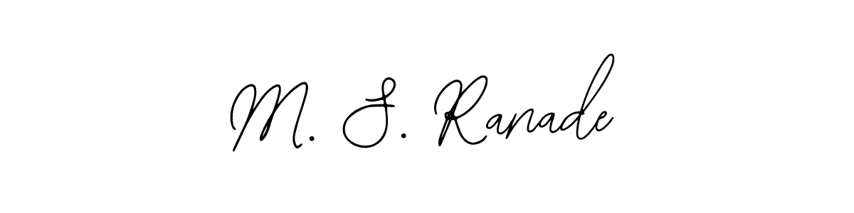 M. S. Ranade stylish signature style. Best Handwritten Sign (Bearetta-2O07w) for my name. Handwritten Signature Collection Ideas for my name M. S. Ranade. M. S. Ranade signature style 12 images and pictures png