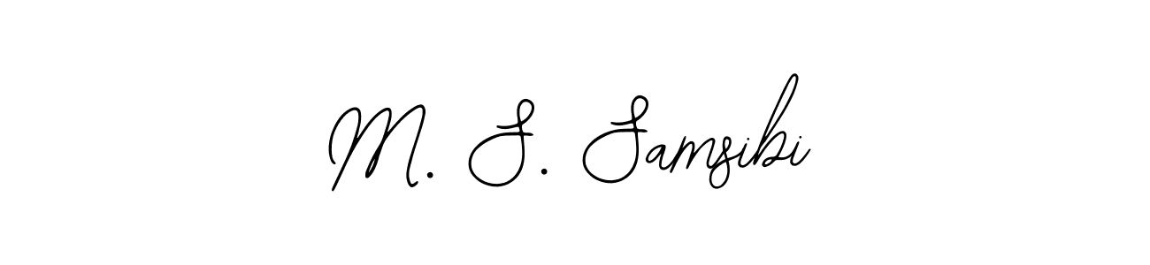 You can use this online signature creator to create a handwritten signature for the name M. S. Samsibi. This is the best online autograph maker. M. S. Samsibi signature style 12 images and pictures png