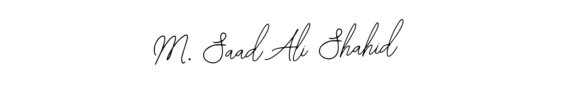 How to make M. Saad Ali Shahid signature? Bearetta-2O07w is a professional autograph style. Create handwritten signature for M. Saad Ali Shahid name. M. Saad Ali Shahid signature style 12 images and pictures png