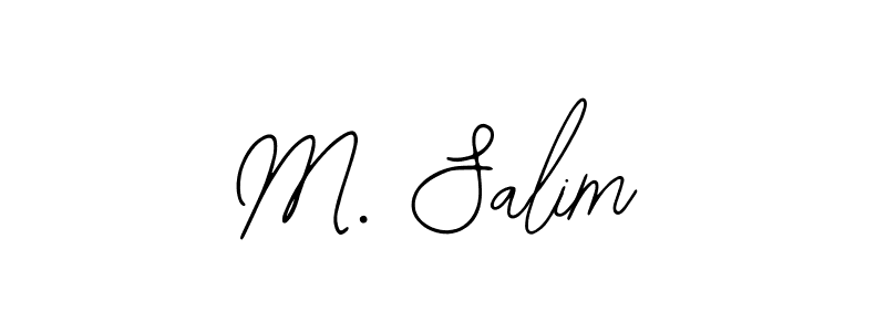 Also we have M. Salim name is the best signature style. Create professional handwritten signature collection using Bearetta-2O07w autograph style. M. Salim signature style 12 images and pictures png