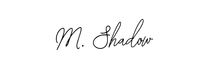 How to Draw M. Shadow signature style? Bearetta-2O07w is a latest design signature styles for name M. Shadow. M. Shadow signature style 12 images and pictures png