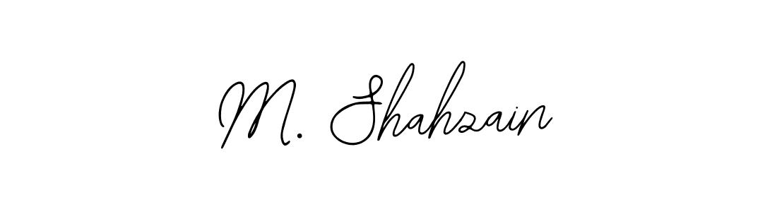 Also we have M. Shahzain name is the best signature style. Create professional handwritten signature collection using Bearetta-2O07w autograph style. M. Shahzain signature style 12 images and pictures png