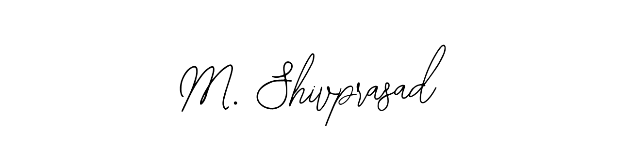 Also You can easily find your signature by using the search form. We will create M. Shivprasad name handwritten signature images for you free of cost using Bearetta-2O07w sign style. M. Shivprasad signature style 12 images and pictures png